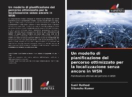 Un modello di pianificazione del percorso ottimizzato per la localizzazione senza ancore in WSN