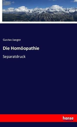 Die Homöopathie