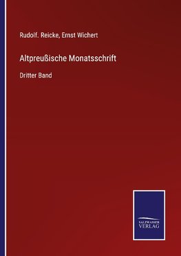 Altpreußische Monatsschrift