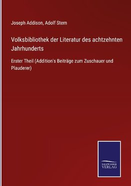 Volksbibliothek der Literatur des achtzehnten Jahrhunderts