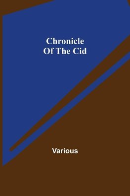 Chronicle Of The Cid