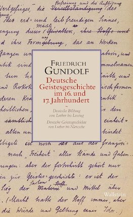 Deutsche Geistesgeschichte im 16. und 17. Jahrhundert