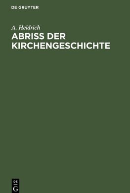 Abriß der Kirchengeschichte