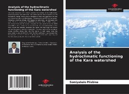 Analysis of the hydroclimatic functioning of the Kara watershed