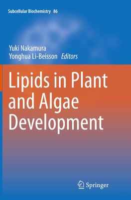 Lipids in Plant and Algae Development