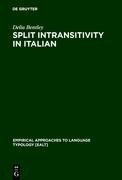 Split Intransitivity in Italian