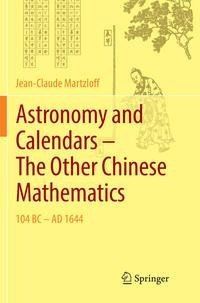 Astronomy and Calendars - The Other Chinese Mathematics