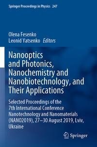 Nanooptics and Photonics, Nanochemistry and Nanobiotechnology, and  Their Applications