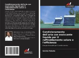 Condizionamento dell'aria con essiccante liquido per il raffreddamento solare e l'efficienza