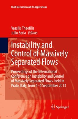 Instability and Control of Massively Separated Flows