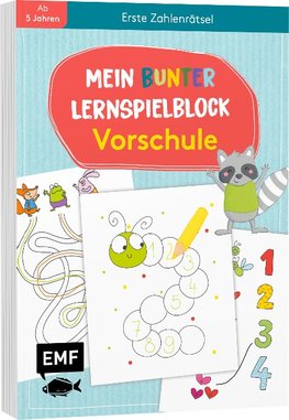 Mein bunter Lernspielblock - Vorschule: Erste Zahlenrätsel