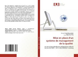 Mise en place d'un système de management de la qualité