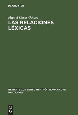 Las relaciones léxicas