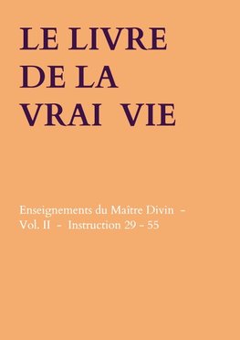 LE LIVRE DE LA VRAI  VIE