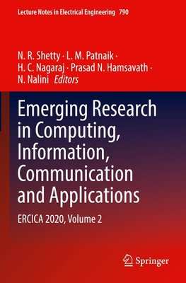 Emerging Research in Computing, Information, Communication and Applications