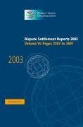 Organization, W: Dispute Settlement Reports 2003