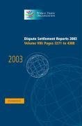 Organization, W: Dispute Settlement Reports 2003