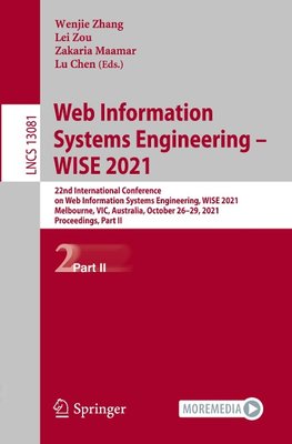 Web Information Systems Engineering - WISE 2021