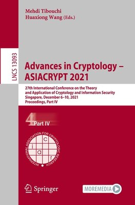 Advances in Cryptology - ASIACRYPT 2021