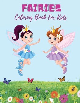 Fairies Coloring Book For Kids