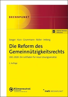 Die Reform des Gemeinnützigkeitsrechts