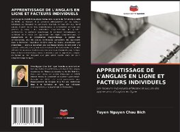 APPRENTISSAGE DE L'ANGLAIS EN LIGNE ET FACTEURS INDIVIDUELS