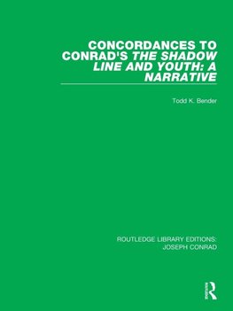 Concordances to Conrad's The Shadow Line and Youth