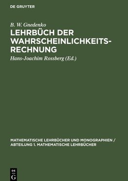 Lehrbüch der Wahrscheinlichkeitsrechnung