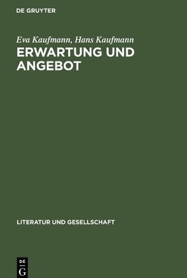 Erwartung und Angebot