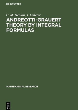 Andreotti-Grauert Theory by Integral Formulas