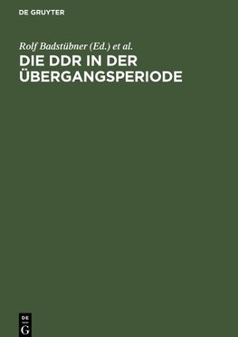 Die DDR in der Übergangsperiode