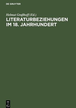 Literaturbeziehungen im 18. Jahrhundert