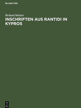 Inschriften aus Rantidi in Kypros