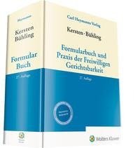 Kersten / Bühling, Formularbuch und Praxis der Freiwilligen Gerichtsbarkeit