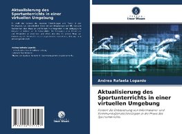 Aktualisierung des Sportunterrichts in einer virtuellen Umgebung