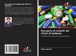 Recupero di metalli dai rifiuti di batterie