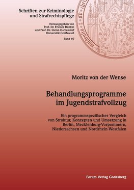 Behandlungsprogramme im Jugendstrafvollzug