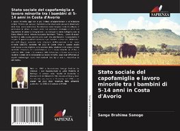 Stato sociale del capofamiglia e lavoro minorile tra i bambini di 5-14 anni in Costa d'Avorio