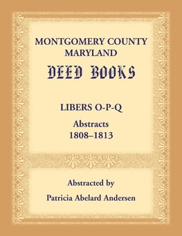 Montgomery County, Maryland Deed Books