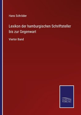 Lexikon der hamburgischen Schriftsteller bis zur Gegenwart