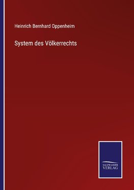 System des Völkerrechts