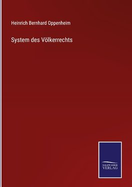 System des Völkerrechts