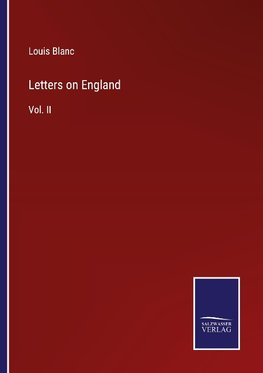 Letters on England