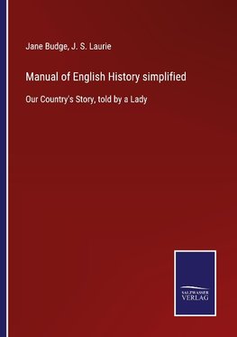 Manual of English History simplified