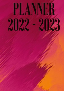 Appointment planner annual calendar 2022 - 2023, appointment calendar DIN A5