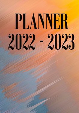 Appointment planner annual calendar 2022 - 2023, appointment calendar DIN A5