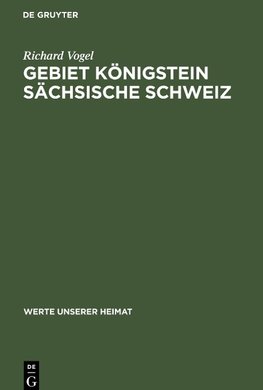 Gebiet Königstein Sächsische Schweiz