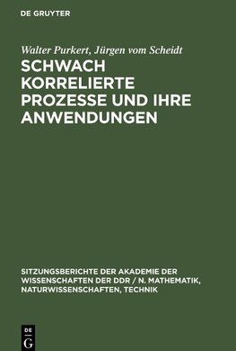 Schwach korrelierte Prozesse und ihre Anwendungen