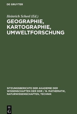 Geographie, Kartographie, Umweltforschung