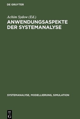 Anwendungsaspekte der Systemanalyse